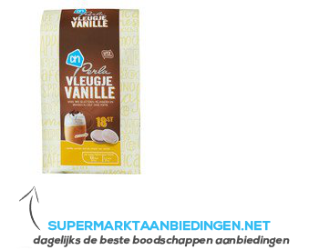 AH Perla koffiepads vanille aanbieding