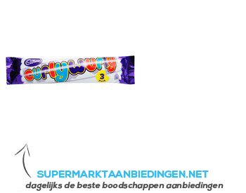 Cadbury Curly Wurly aanbieding