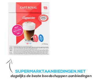 Cafe Royal Cappuccino aanbieding