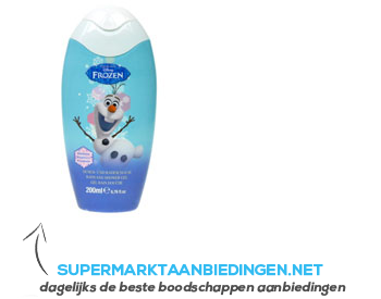 omverwerping Gebakjes precedent Disney Frozen bath & showergel aanbieding | Supermarkt Aanbiedingen