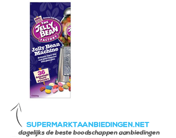 Jelly Bean Factory Bean machine aanbieding