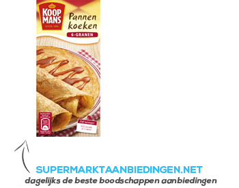 Koopmans Pannenkoeken 6-granen aanbieding