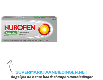 Nurofen Fastine 200 mg aanbieding