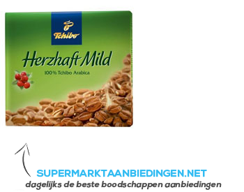 Tchibo Herzaft mild aanbieding